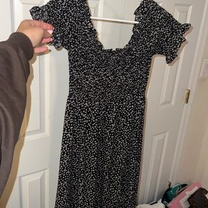 Blue rain dress size large from Francesca’s